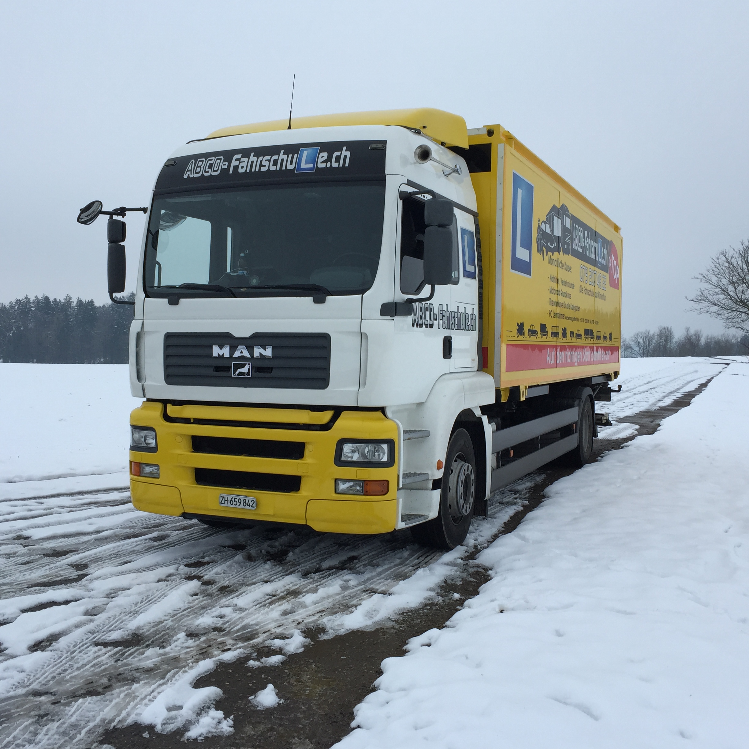 Prüfungsvorbereitung Lastwagen-Fahrschule aus Winterthur Kategorie C
